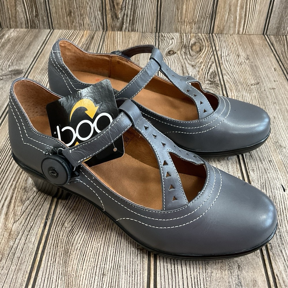 Dr. Comfort Carmen Womens Size 8 M Leather Pumps Heels Y Strap BOA Closure NEW